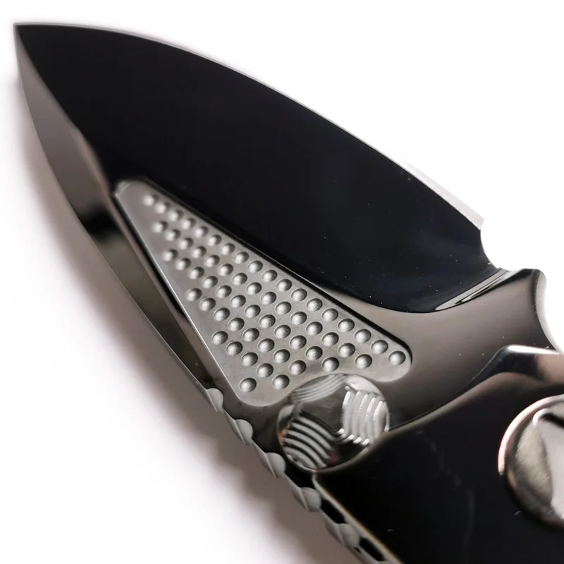 nuovo coltello pieghevole Böhler M390 tasca da campeggio esterna in acciaio di alta qualità Specchio in titanio/DLC artigianale Collezionismo Coltelli da frutta