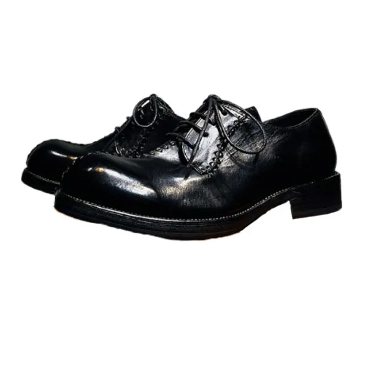 

Comfortable Oxford Leather Shoes for Men, Stylish Dress Shoes for Work & Comfortable Formal Leather Shoes for Weddings AJ3108