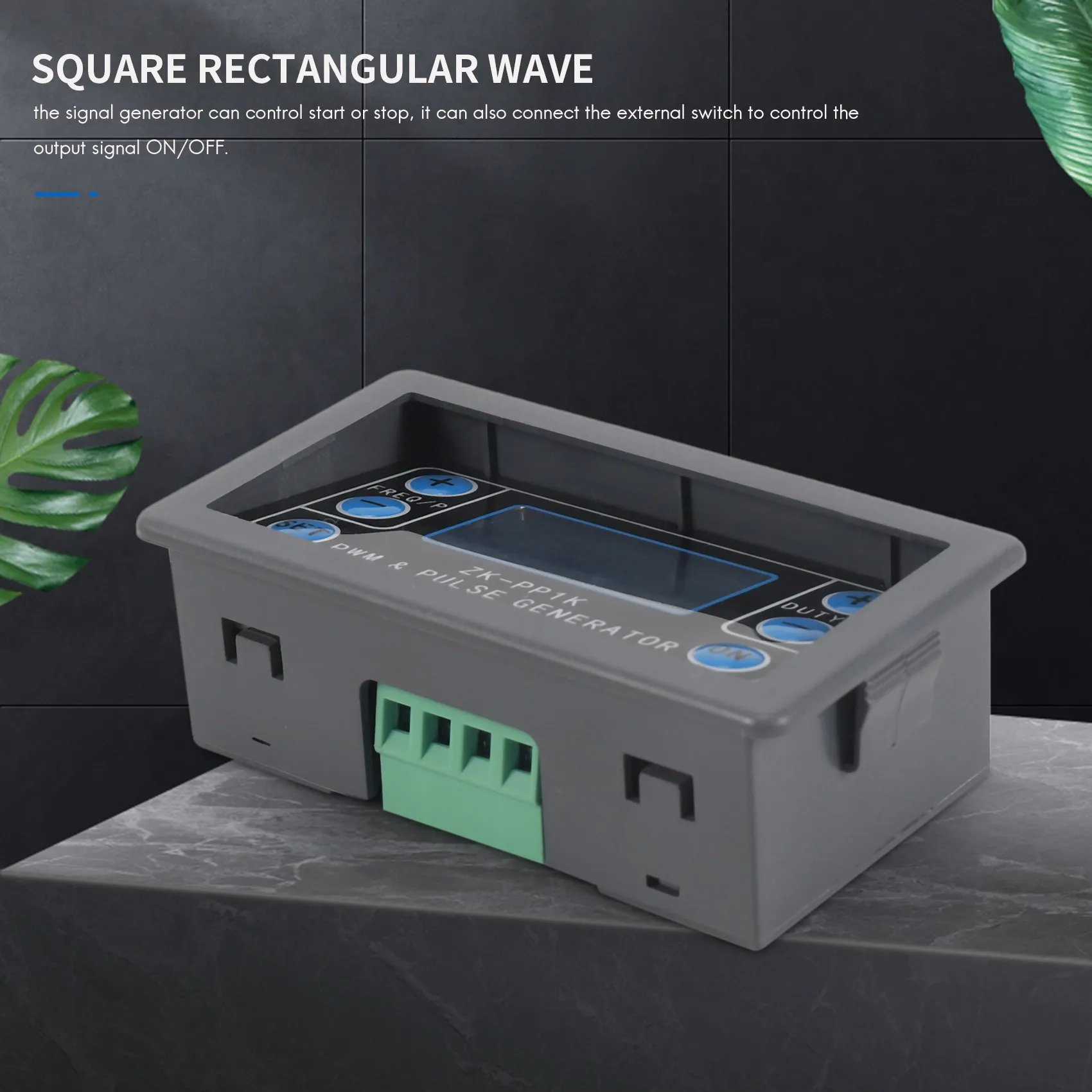 ABGN PWM مولد نبض، وضع مزدوج قابل للتعديل وظيفة مولد متغير عرض النبض تردد دورة العمل مربع مستطيل ث