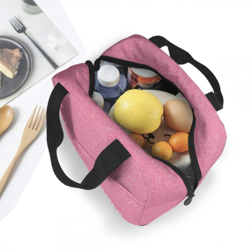 Hot-Sale-Like-Juicy-Couture-Style Lunch Bag for School Waterproof Picnic Thermal Cooler Insulated Lunch Box Women Kids Tote Bags