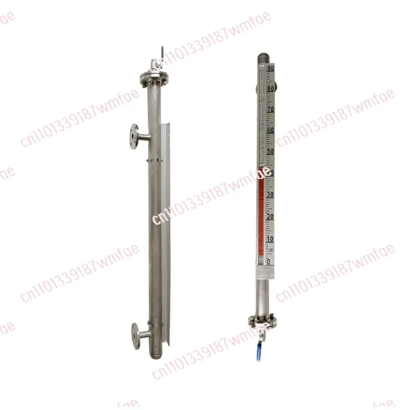 

Промышленный магнитный уровнемер, датчик глубины бака, SUS304/пластик, точность 0,5%, 4-20 мАч