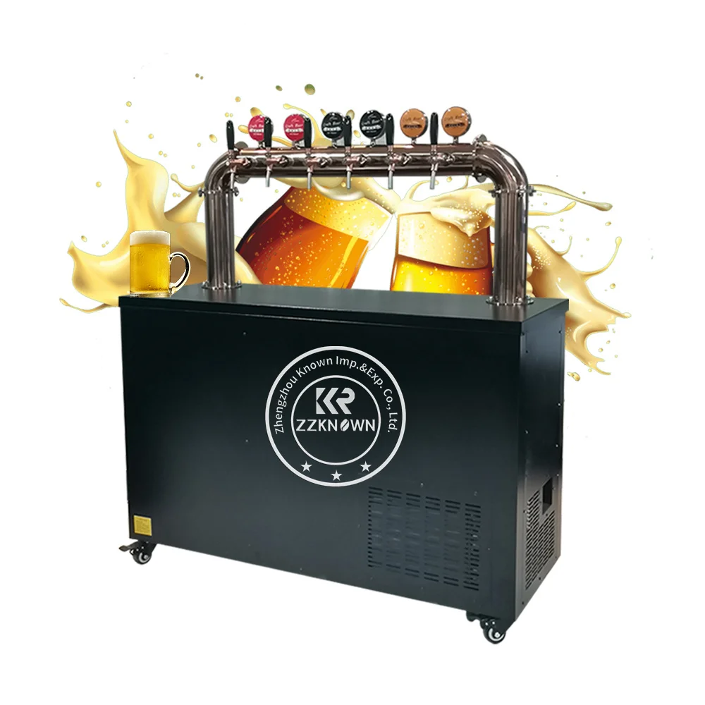 Beer Dispenser Beverage Cooler Dispenser Black Draft  Beer Tap Craft Beer Dispenser Machine Beer Cooler Beer Keg refrigerator