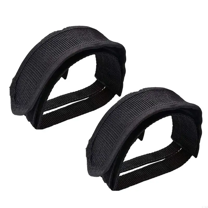 

K1KD 1 Pair Bike Fixed Strap Bike Feet Strap Pedal Straps Bike Pedal Straps Toe Clip