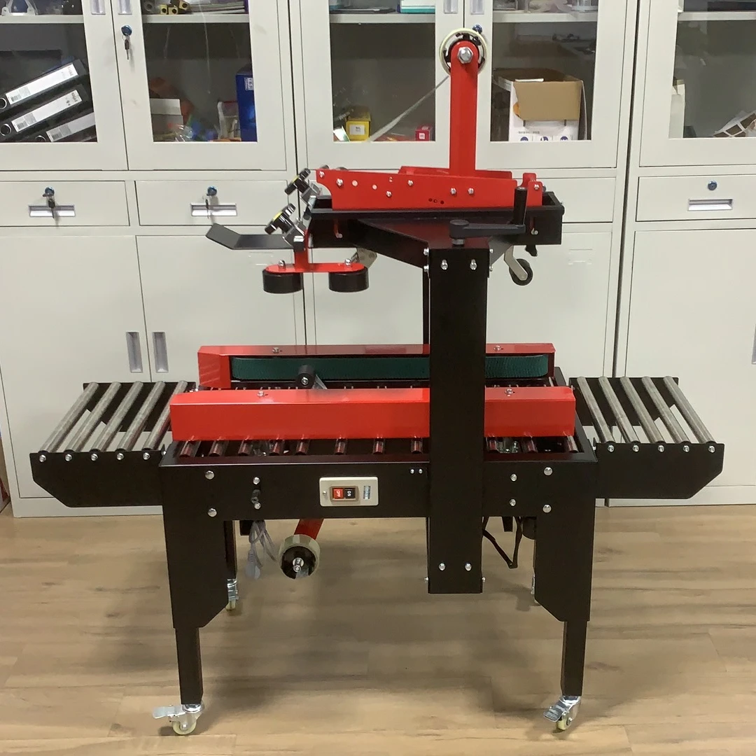 

Semi Automatic Case Carton Box Taping Sealing Machine Case Taper Sealer Machine