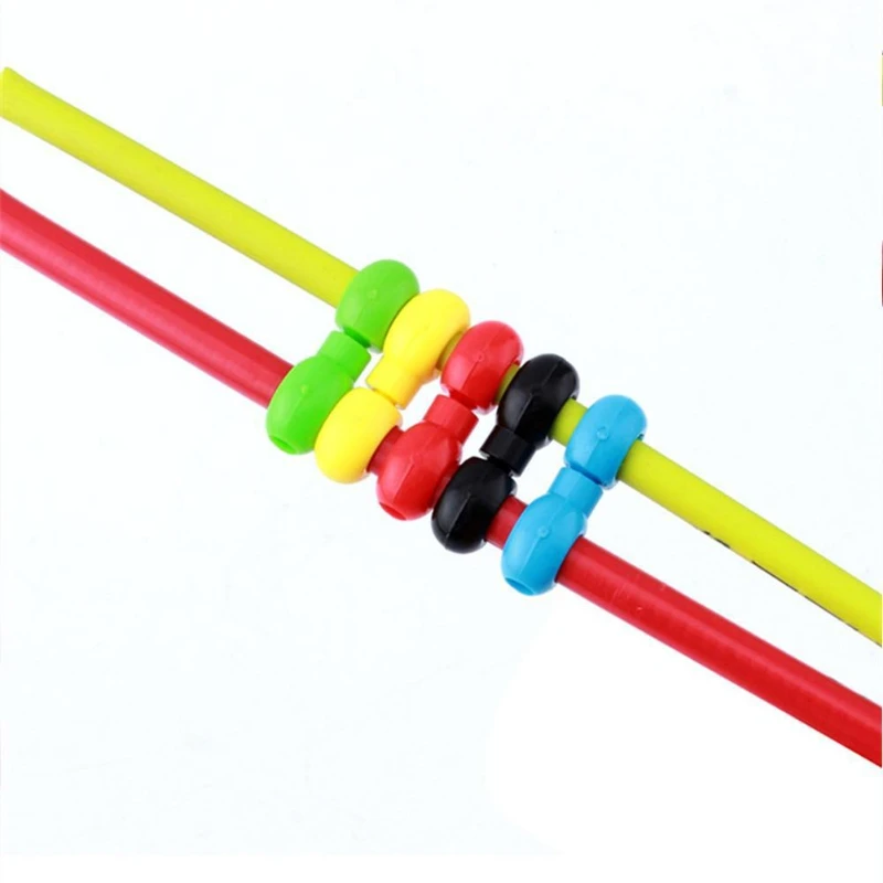10Pcs/Set Plastics Bike Cross Line Clips S Style Clips Mountain Road Bicycle Brake Gear Cable Bicycle Accessories view 5