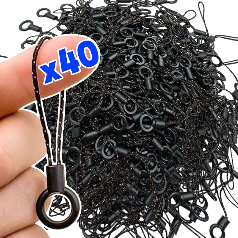 

Нейлоновые пластиковые кольца-петли для DIY-проектов, аксессуары для чехлов для телефонов, брелоков, молний, маленькие карабины, декоративные элементы, 10/40 шт.