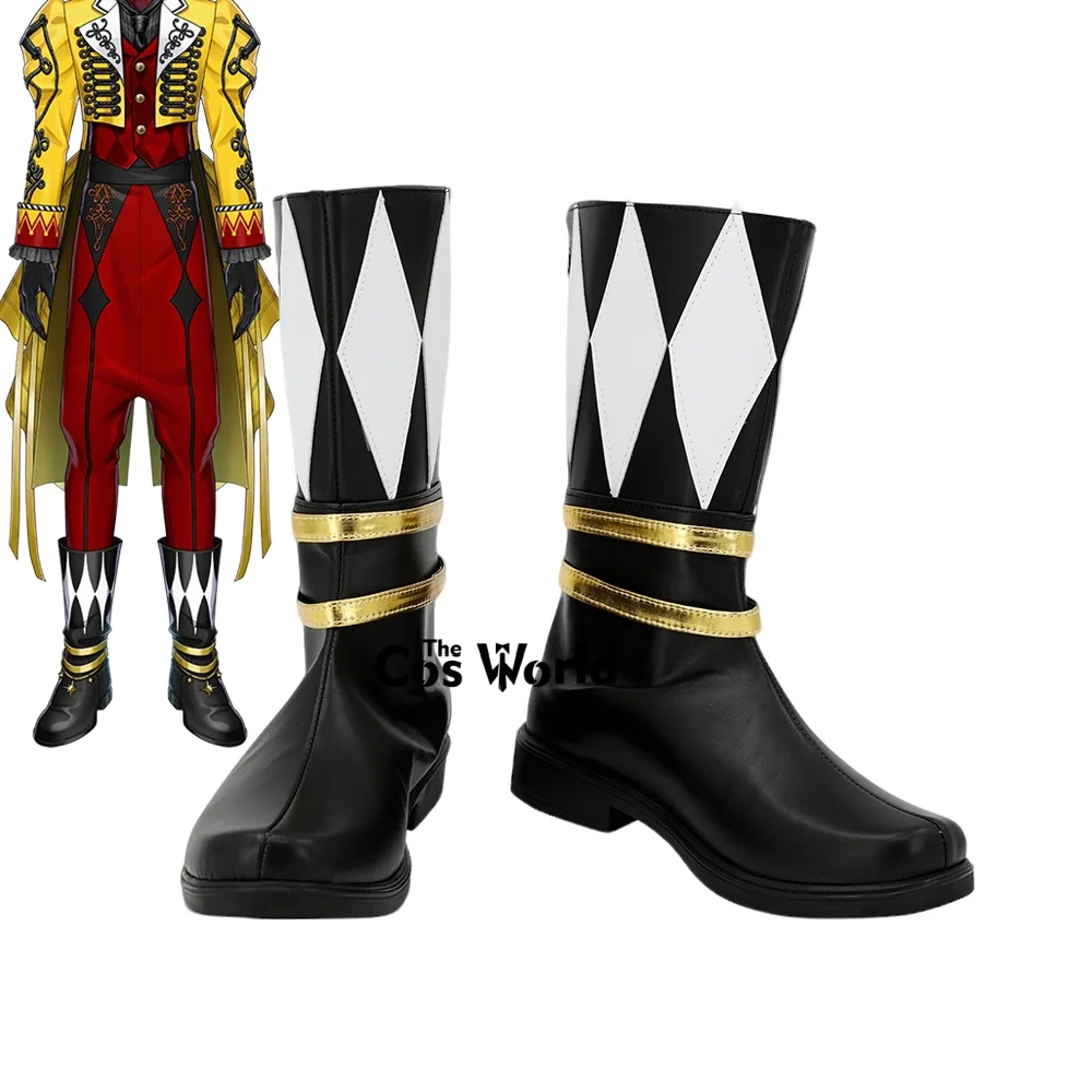 

Twisted Wonderland Kalim Al-Asim Playful Attire Cosplay Boots Customize Game Shoes for Costumes