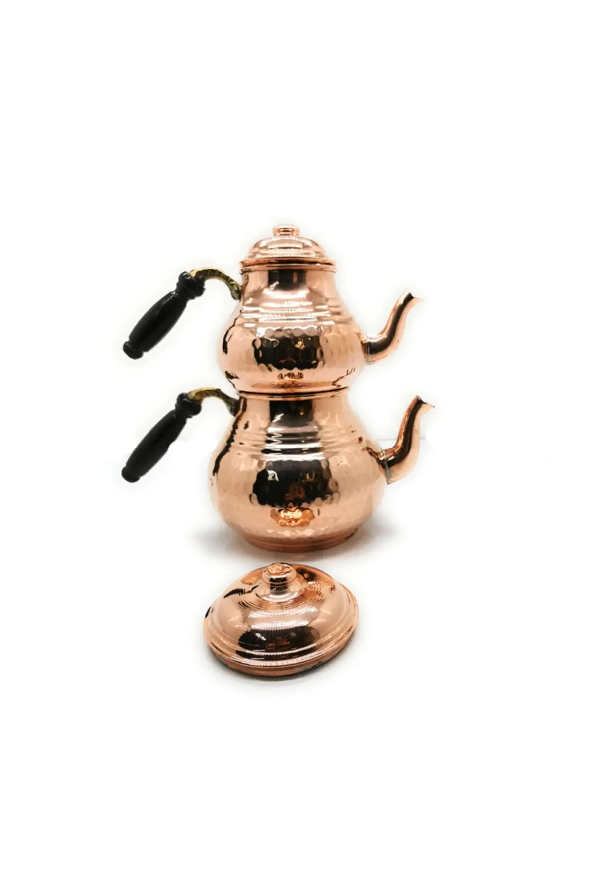 

DOLBOVI By Bilal tattoo copper teapot big size copper color Cooper Tea Pots Handmade