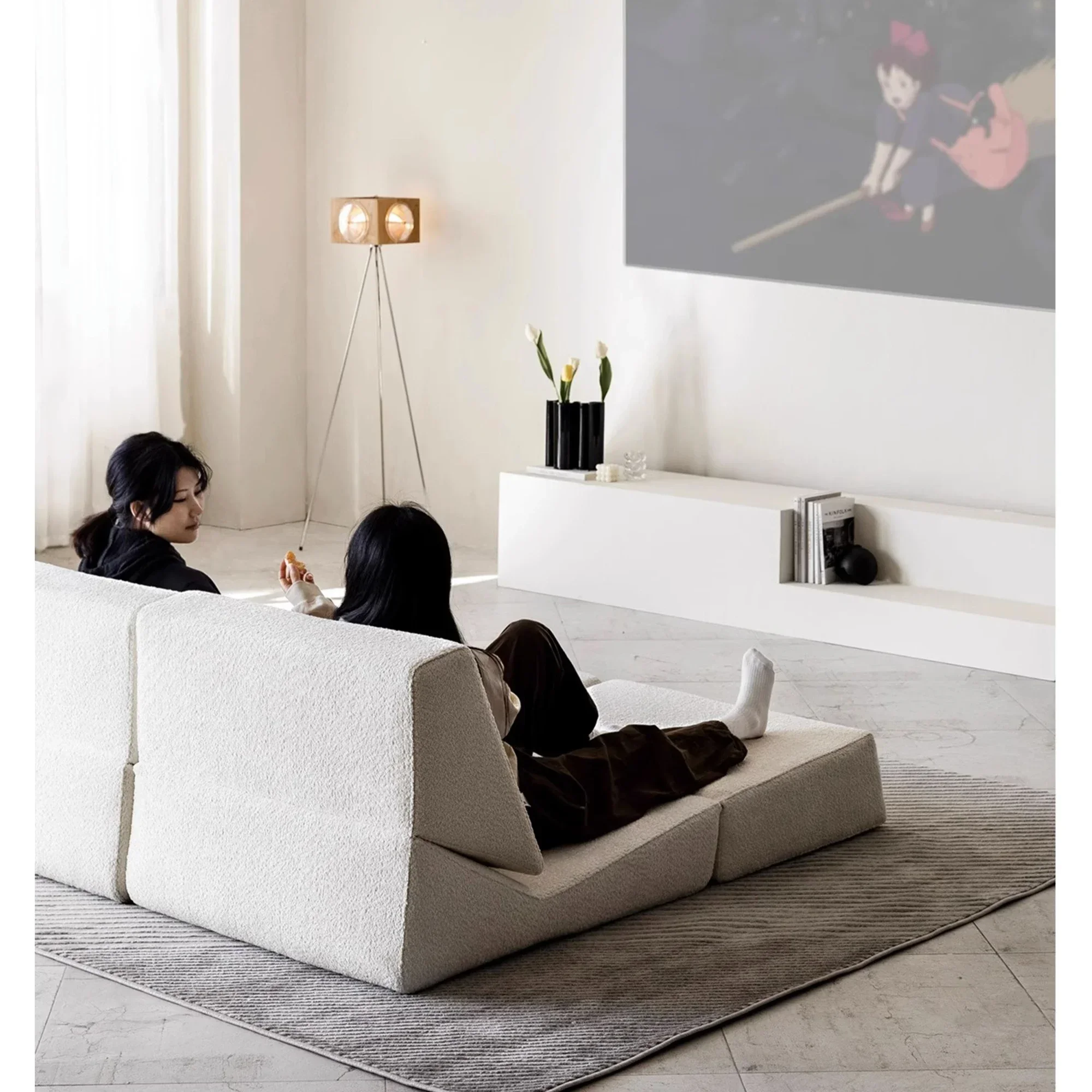 

# For Modern Living Room Modular Sofa Vacuum Single Folding Bed Compression Sofa #