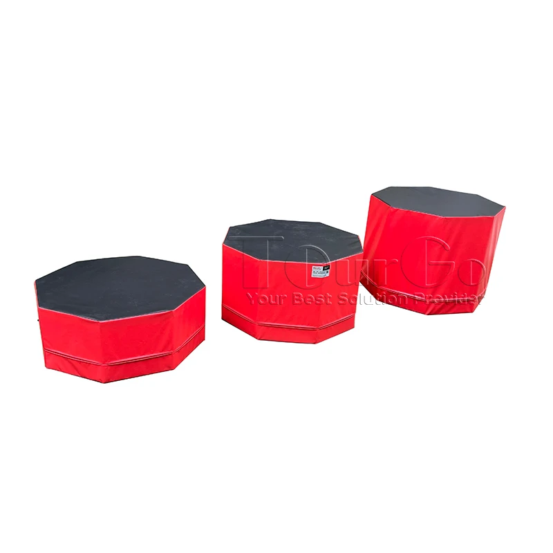 Gymnastics Ninja System Hexagon Platforms Indoor Playground Parkour Blocks Equipment Free Running Ninja Kids Soft Play