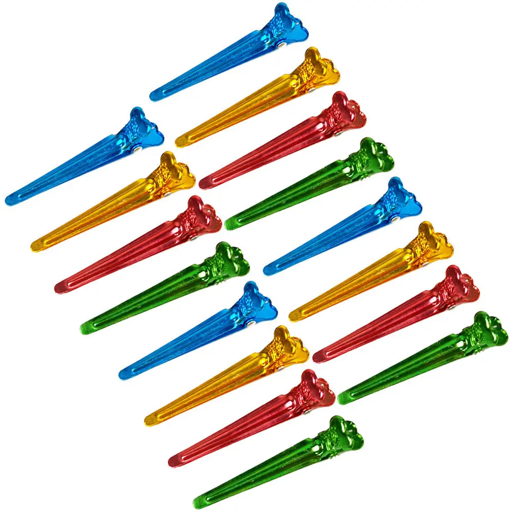 50Pcs Aluminum Hair Clips Salon Grade Positioning Clips for Styling Professional Hairdressing Tools Women Hair Accessories