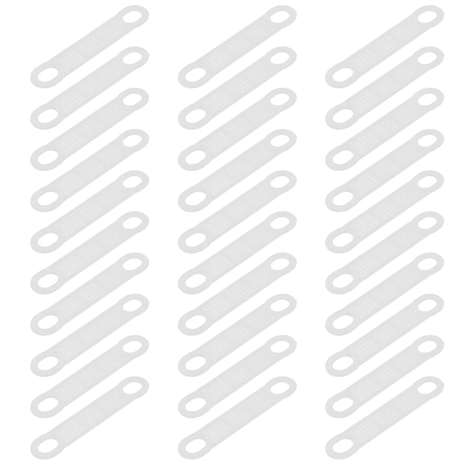

50 pcs Slip Hanger Strips Silicone Grips for Clothes Smooth Wooden Non-Slip Hanger Strips Plastic Hangers