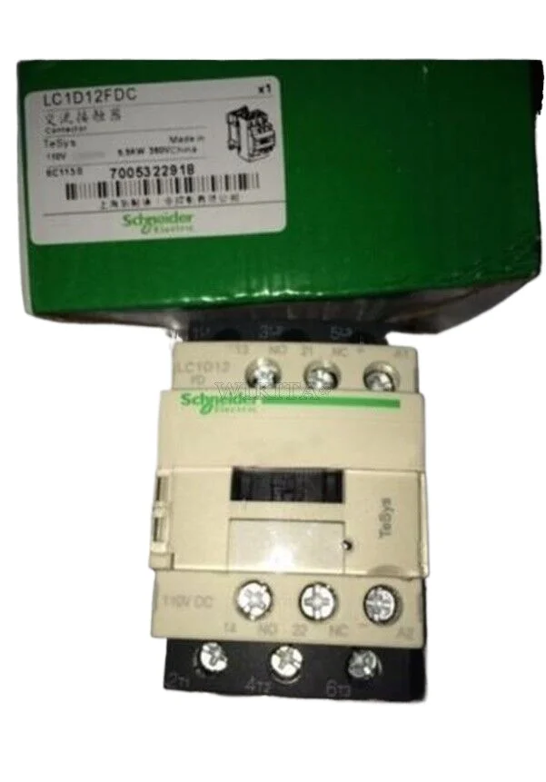 Schneider Contactor LC1D12FDC 110VDC 12A