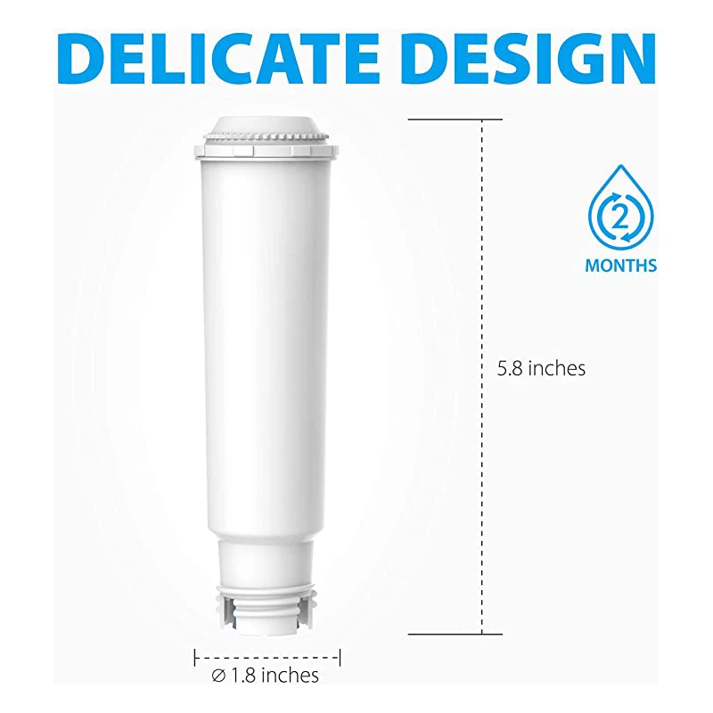 F088 TÜV SÜD Certified Water Filter, Compatible with Krups Claris F088,  Fits Various Models of AEG, Neff Coffee Maker