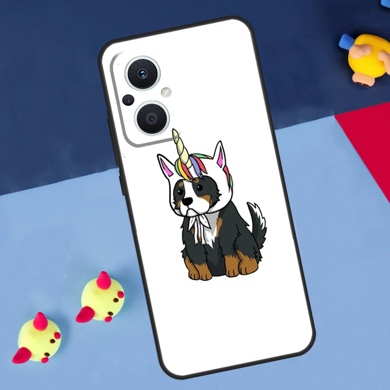 Funny Bernese Mountain Dog Case For OPPO Reno 10 8 Pro 4Z 5Z 8T 4 5 6 7 Lite OPPO Find X3 X6 Pro X2 Neo X5 Lite Cover