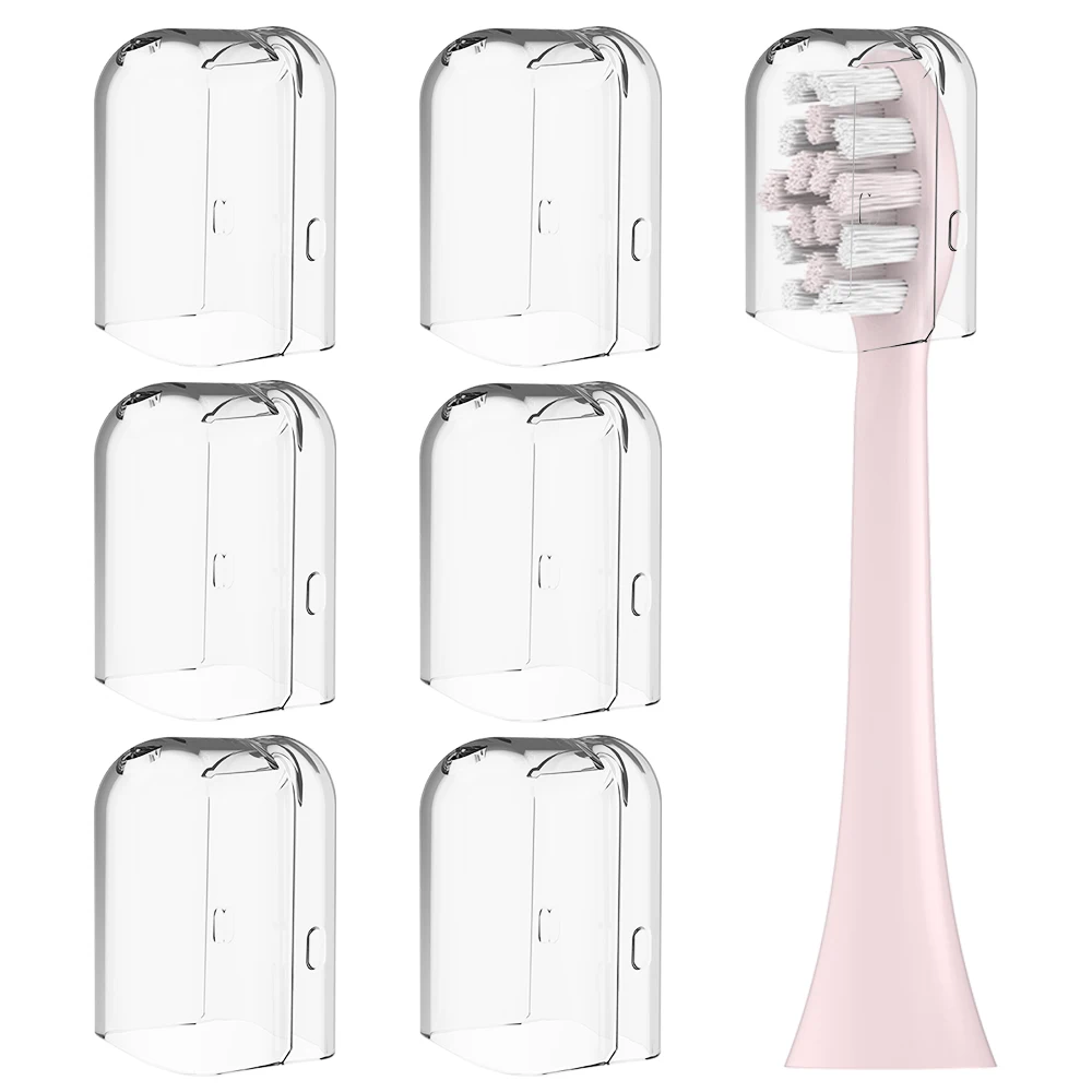 6 Count Toothbrush Head Dustproof Covers Brush Head Travel Protectors Compatible with Philips Sonicare Electric Toothbrush