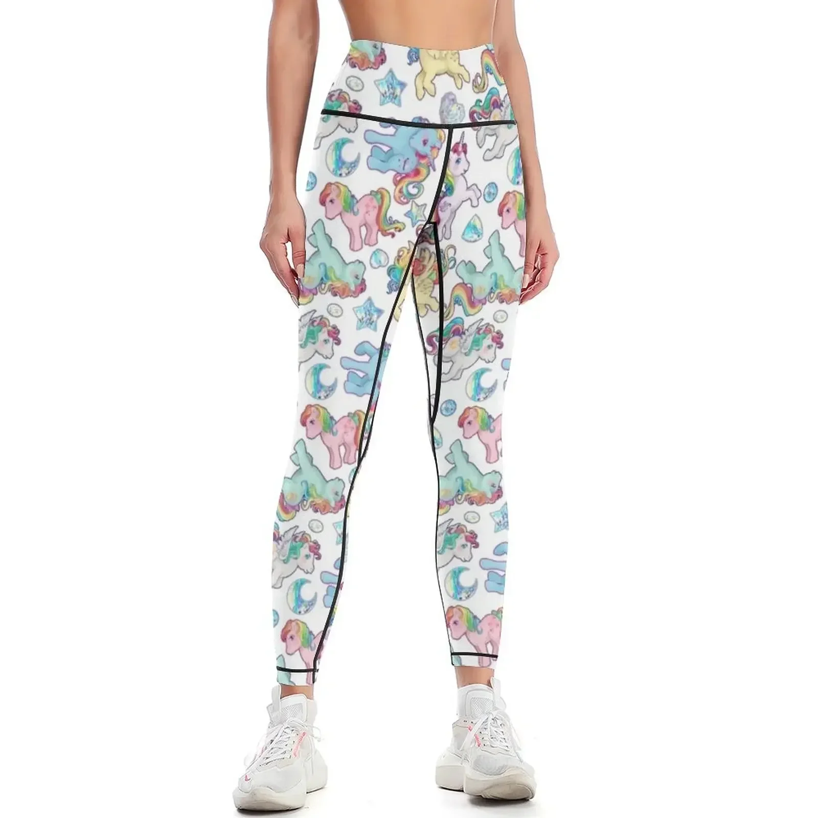 

Rainbow Ponys G1 Leggings workout shorts Women sportwear Legging sexy woman push up legging Womens Leggings