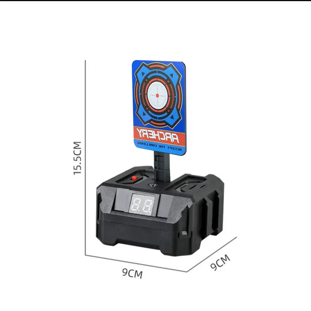 Jouets de cible d'enregistrement à réinitialisation automatique 1-n pour enfants, jeux de balle d'eau douce Eva, arme, pistolet, fusil, planche de tir pour NerfsCs Go, cadeau pour garçons