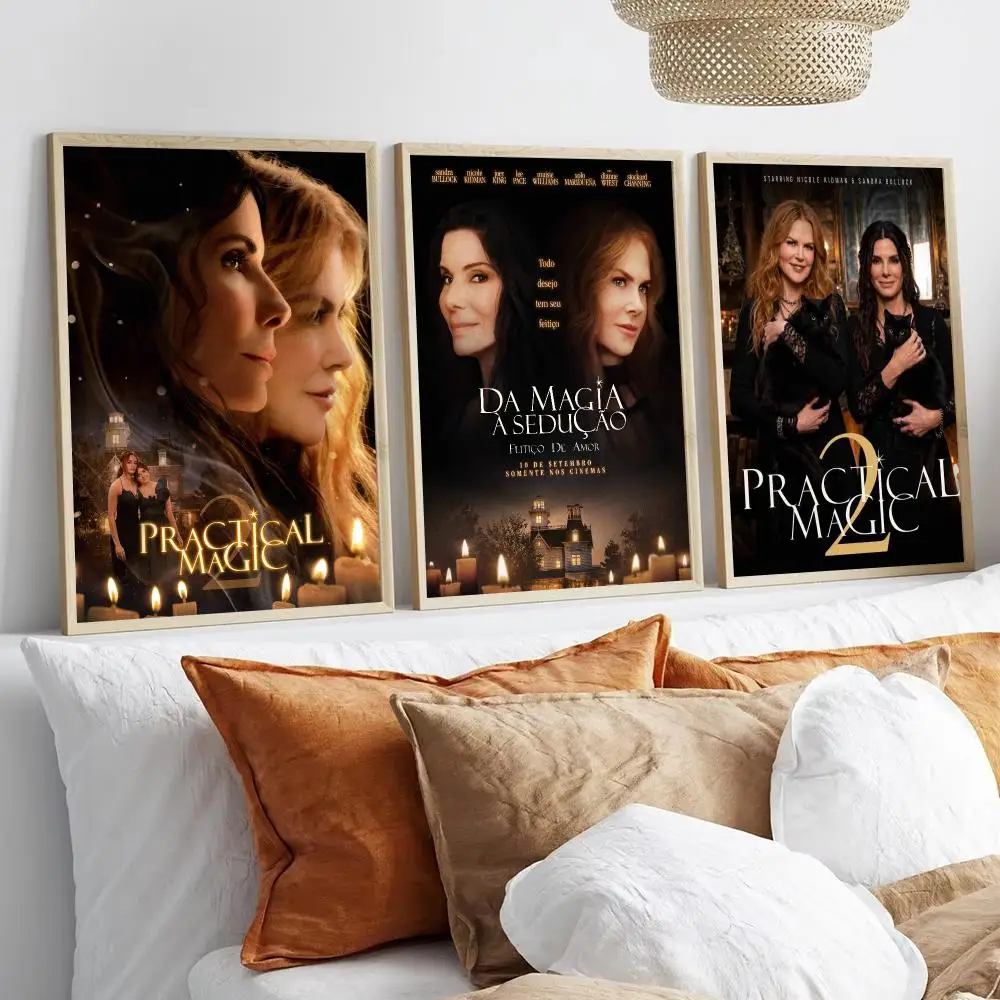 Movie P-Practical Magic 2 Poster Aesthetic Wall Art Poster Modern Minimalist Nordic Home Decor Room Decoration
