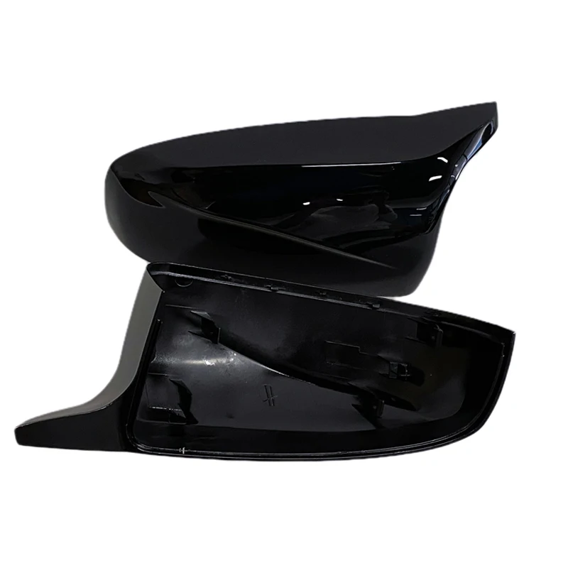 Car Side Wing Mirror Cover Rear-View Caps Black high quality types For BMW x5 E70 x6 E71 2008 2009 2010 2011 2012 2013 view 6