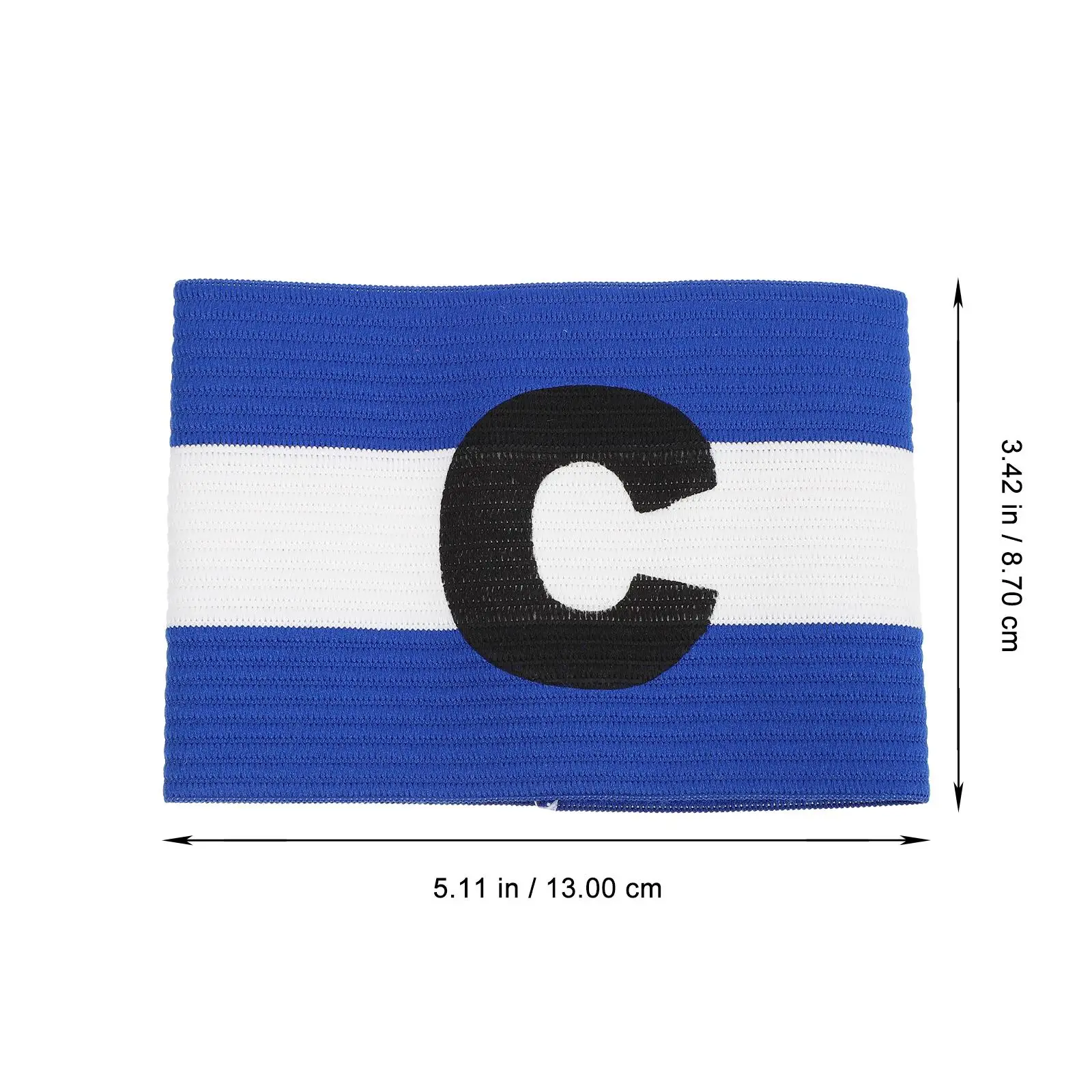 2Pcs 축구 캡틴 완장 프리미엄 나일론 스포츠 용품 축구 리더 팔 밴드 팀 기어 경량 안티 드롭 디자인