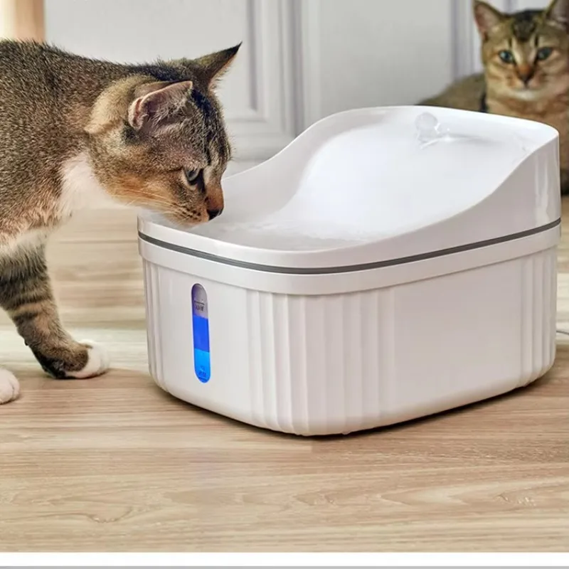 Pop Smart Pet Water Dispenser For Cats And Dogs Automatic Filtration And Recirculation Washable And Travel-friendly