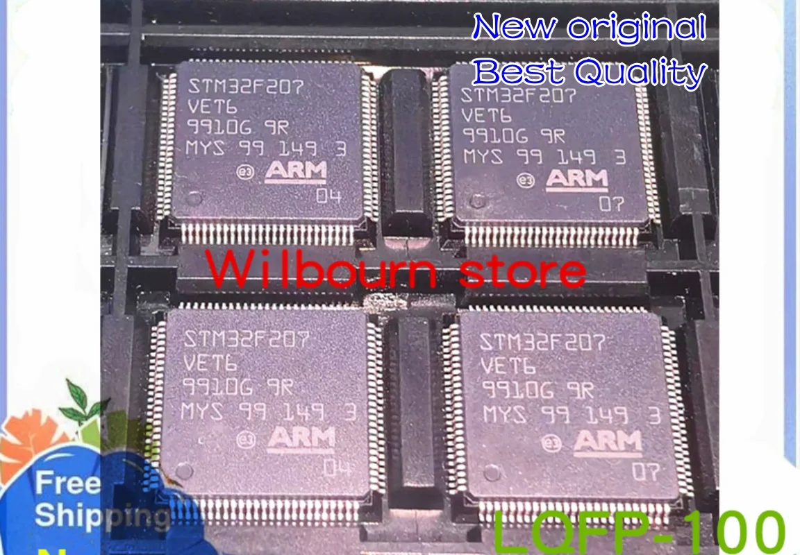 

5PCS~20PCS/LOT STM32F207VET6 STM32F207 VET6 LQFP100 New original