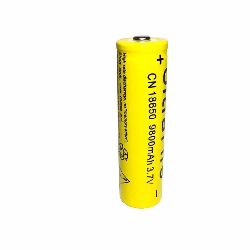 18650 Battery 3.7V 9900Mah Rechargeable Lithium Ion Battery for LED Flashlight Flashlight Battery Lithium Battery+Free Shipping