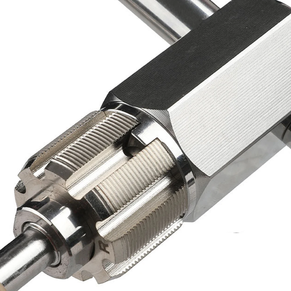 Vollstahl Hochfestes Fahrrad-Innenlager-Gewindeschneidwerkzeug BC 1.37x24 BSA Fahrradrahmen BB Englisches Gewinde Reparatur-Set – Detail 7