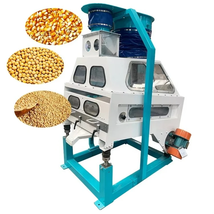 Grain Cleaning Machine Gravity Destoner Maize Wheat Milling Machine