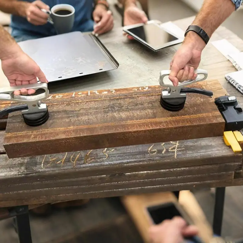 Strong Magnets Suction Cup Powerful Neodymium Magnetic Lifting Handle Strong Magnetic Lifter Heavy Duty Multi Use Gadgets