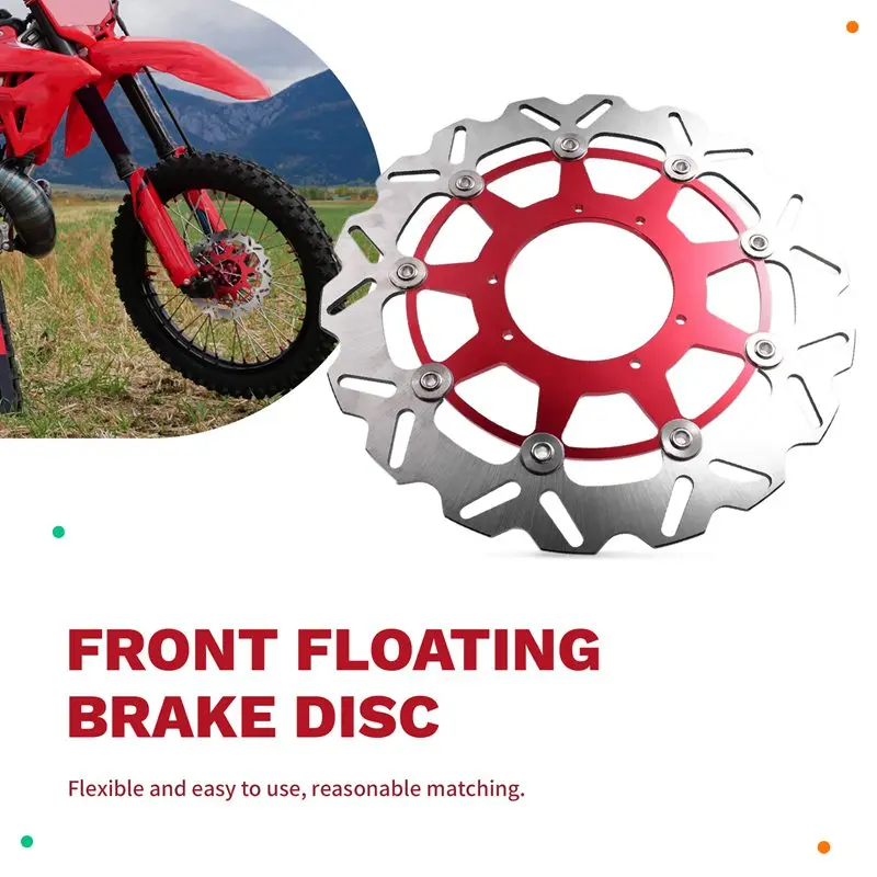 Super Sale 320mm Motorcycle Front Floating Brake Disc for Honda CR125 CR250