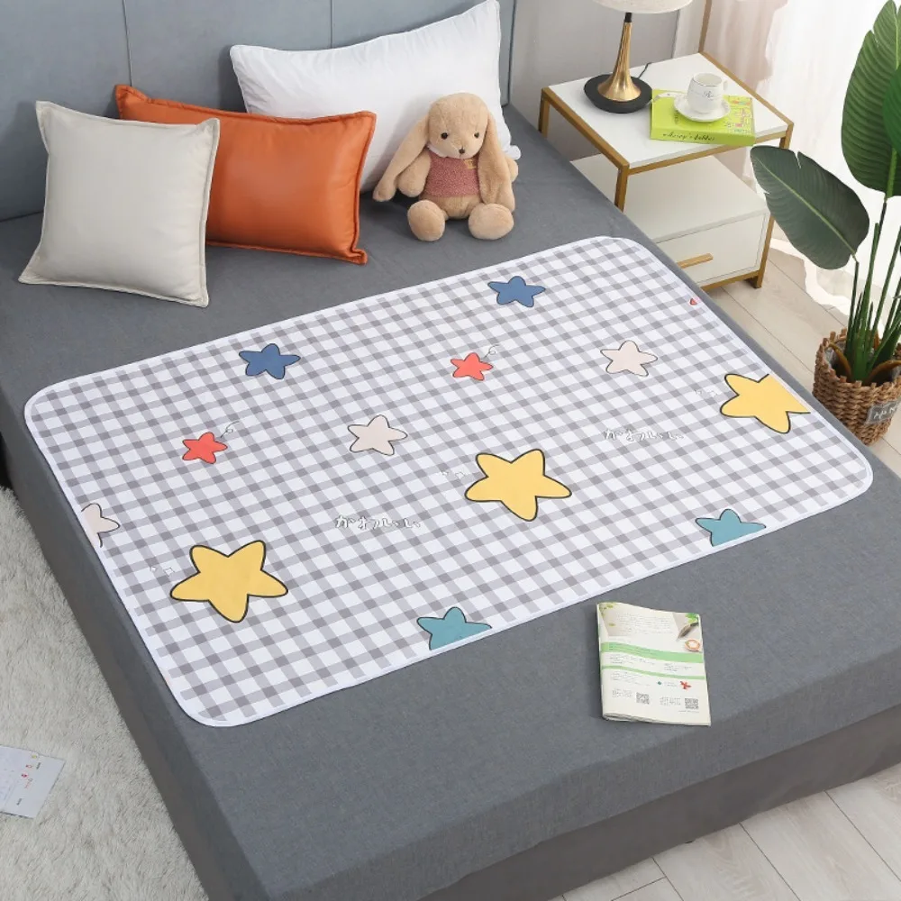 

Мягкая водонепроницаемая простыня, моющаяся многоразовая постельная белье, подушечки для мочи, дышащая менструальная прокладка для ребенка