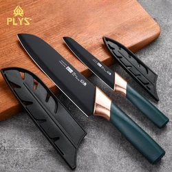 PLYS fruit knife kitchen knife set, household peeler high-end melon and fruit knife, kitchen sharp stainless steel cutting knife