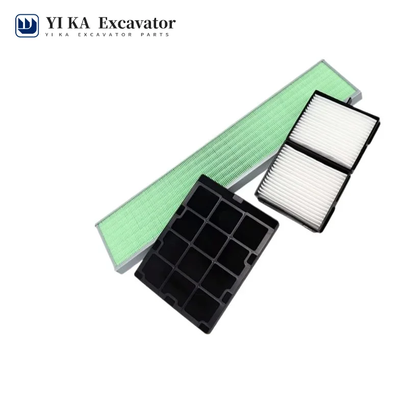 

Excavator accessories are suitable for Carter E320C 325C 330C old air conditioning filter element air conditioning filter screen