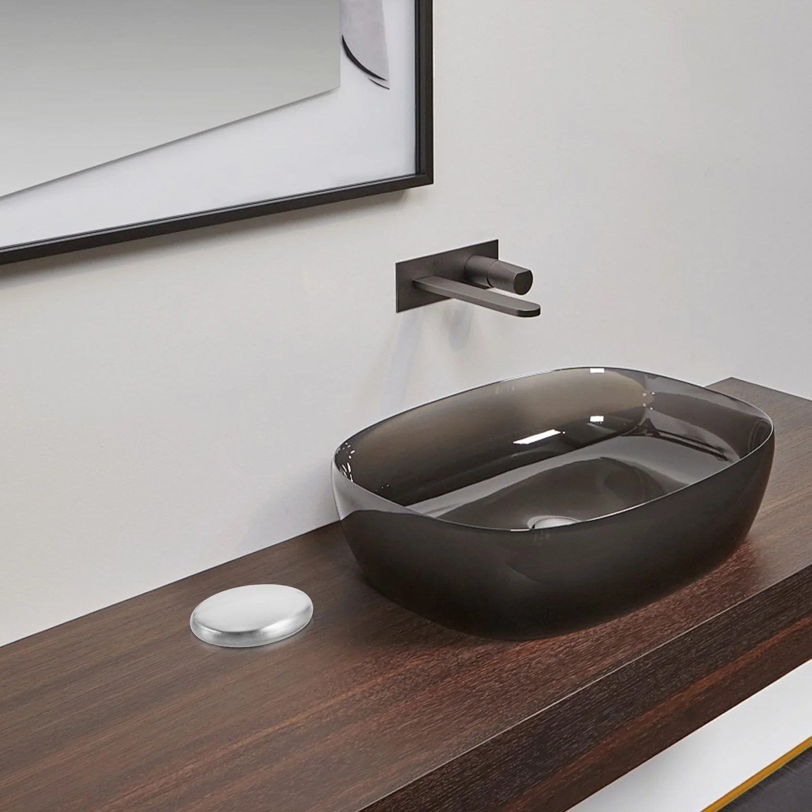 2 個ステンレス鋼消臭石鹸バー金属石鹸耐久性のある再利用可能なキッチン浴室ハンドクリーナーステンレス鋼石鹸