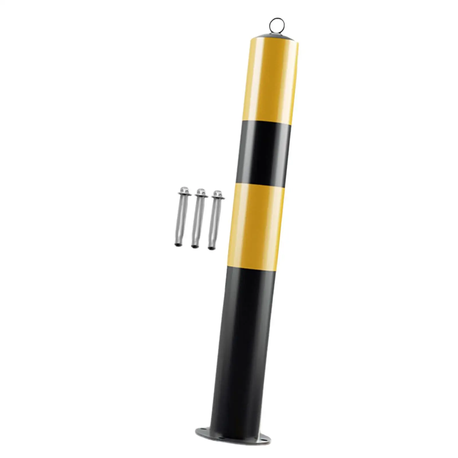 Bollard Post 60cm H Protector Accessories for Sidewalks Parking Supermarkets