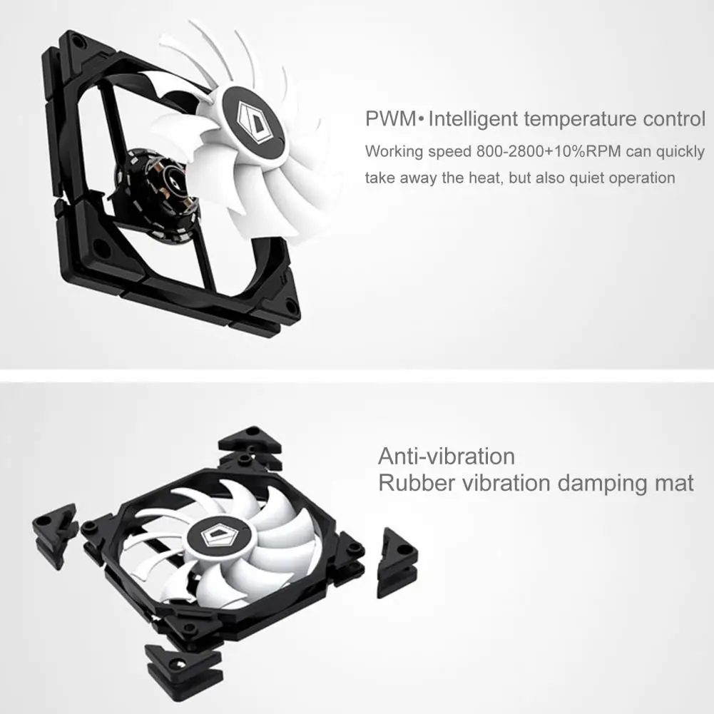 

Полезный вентилятор шасси, универсальный вентилятор радиатора, эффективное настольное шасси 15 мм, быстрое охлаждение