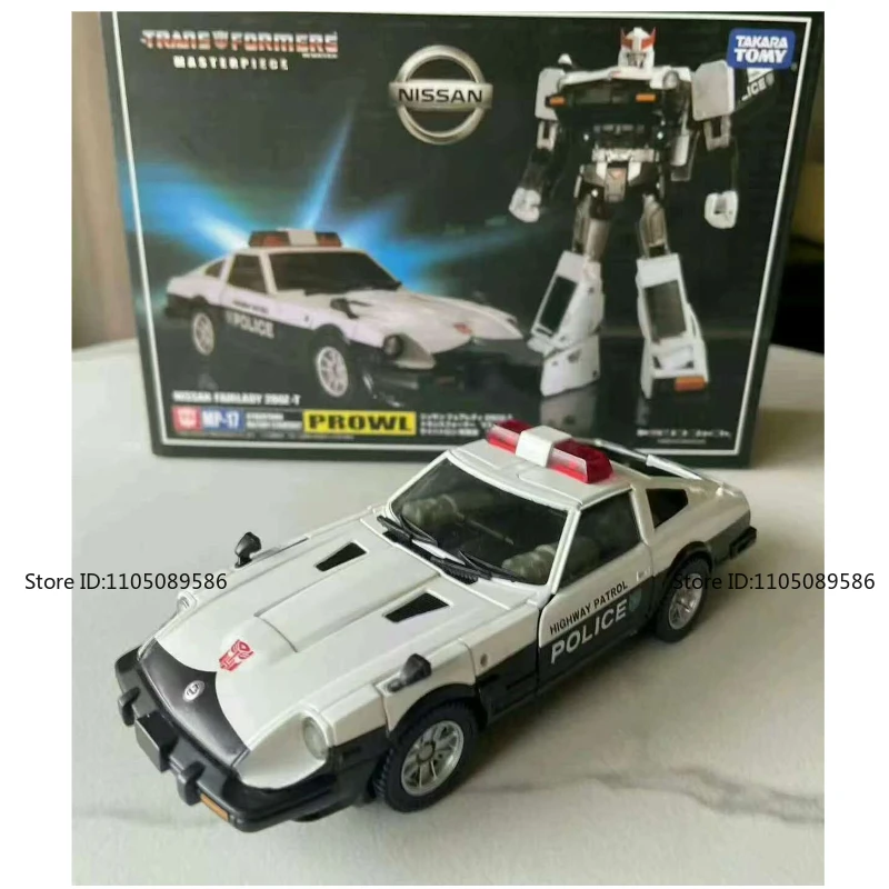 

Оригинальная коробка в наличии Transformer G1 MP-17Prowl KO подвижная кукла-студия украшения фигурки украшения робот игрушка праздничные подарки