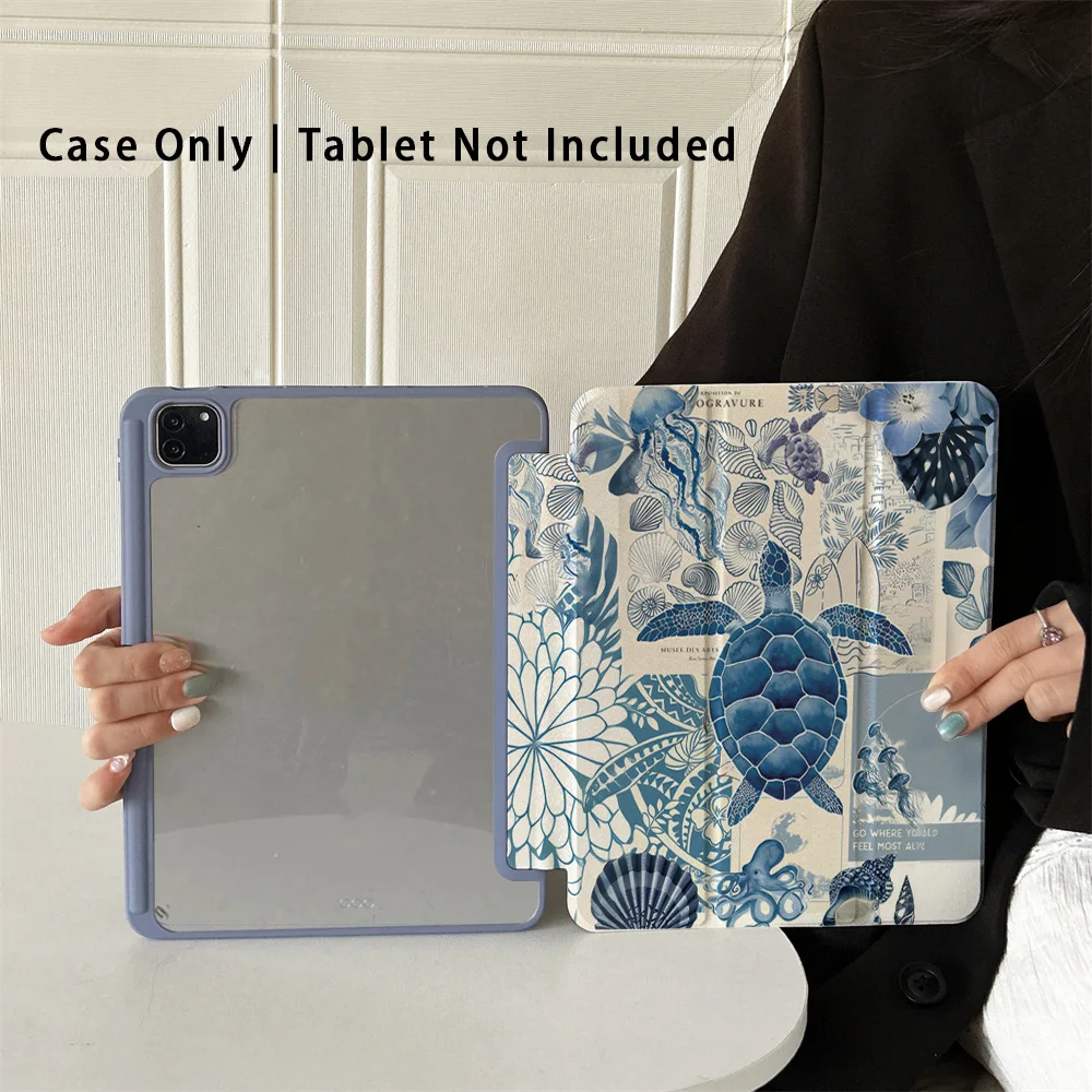 

Чехол для планшета Samsung, смарт-чехол, совместимый с Samsung для Galaxy Tab S7/S8/S9