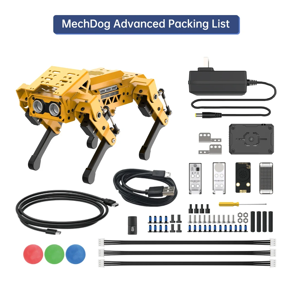 Intelligent Open Source Vision Mechanical Robot Dog For Robotic & Programming Entry-level Learning