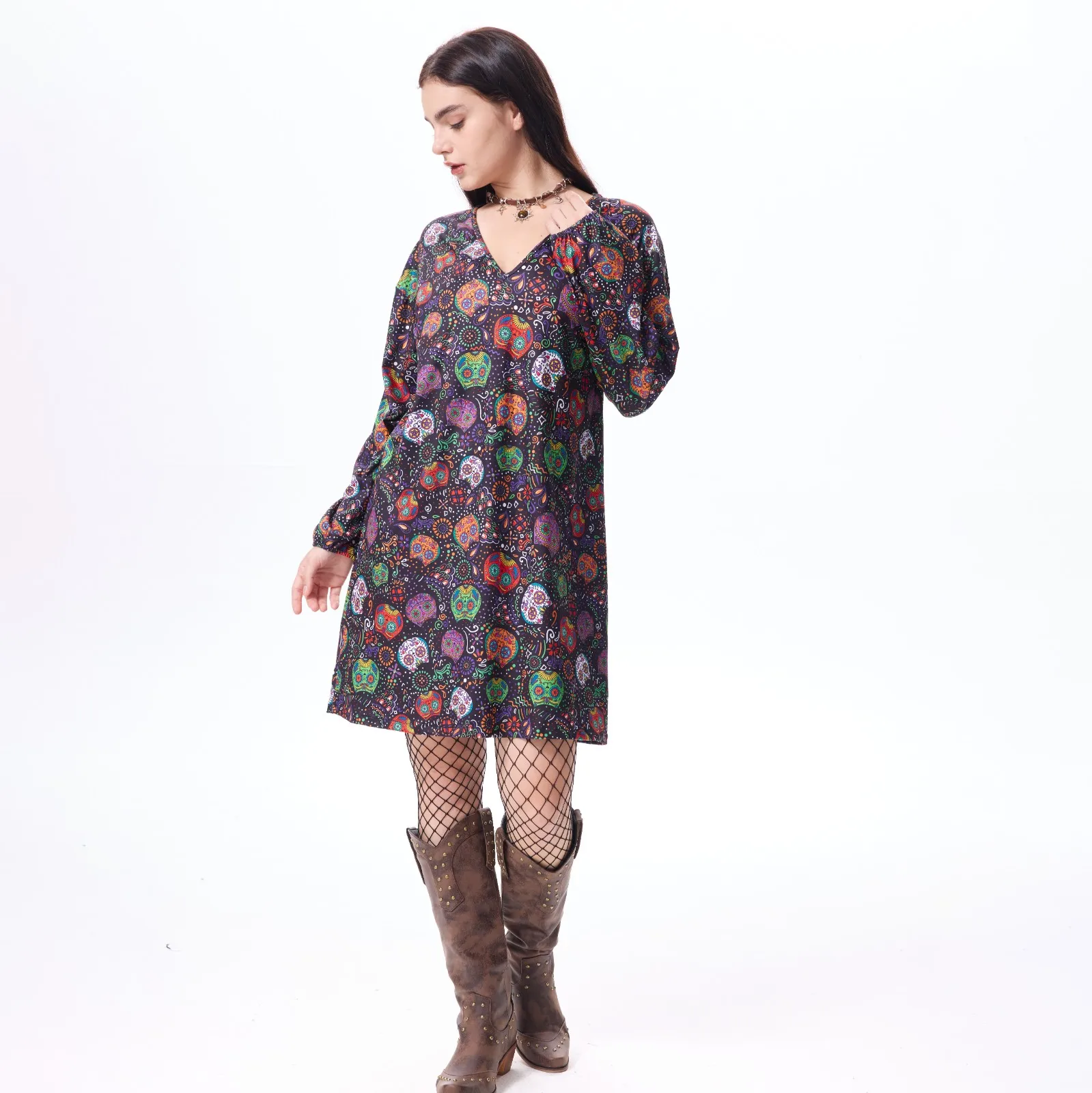 

Gothic Clothes Streetwear Korean Harajuku Dress Elegant Party Y2k Clothes Women Skirts Gothic Style Versatile Roupas Feminina