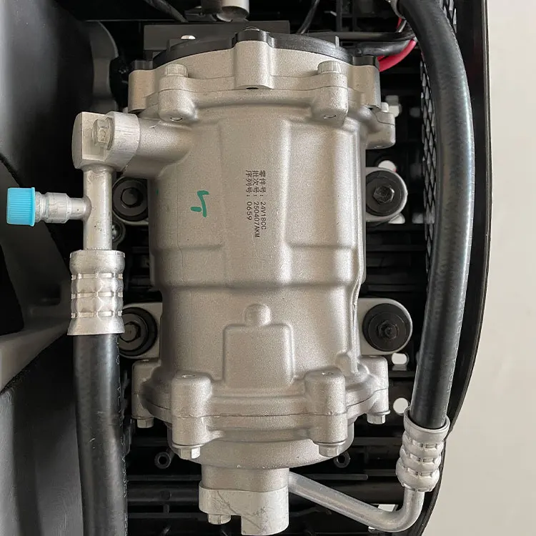 تكييف الهواء 12 فولت مروحة مزدوجة السيارات تهب النحاس المبخر فرش 24 فولت Rv مكيف الهواء 12 فولت مكيف الهواء