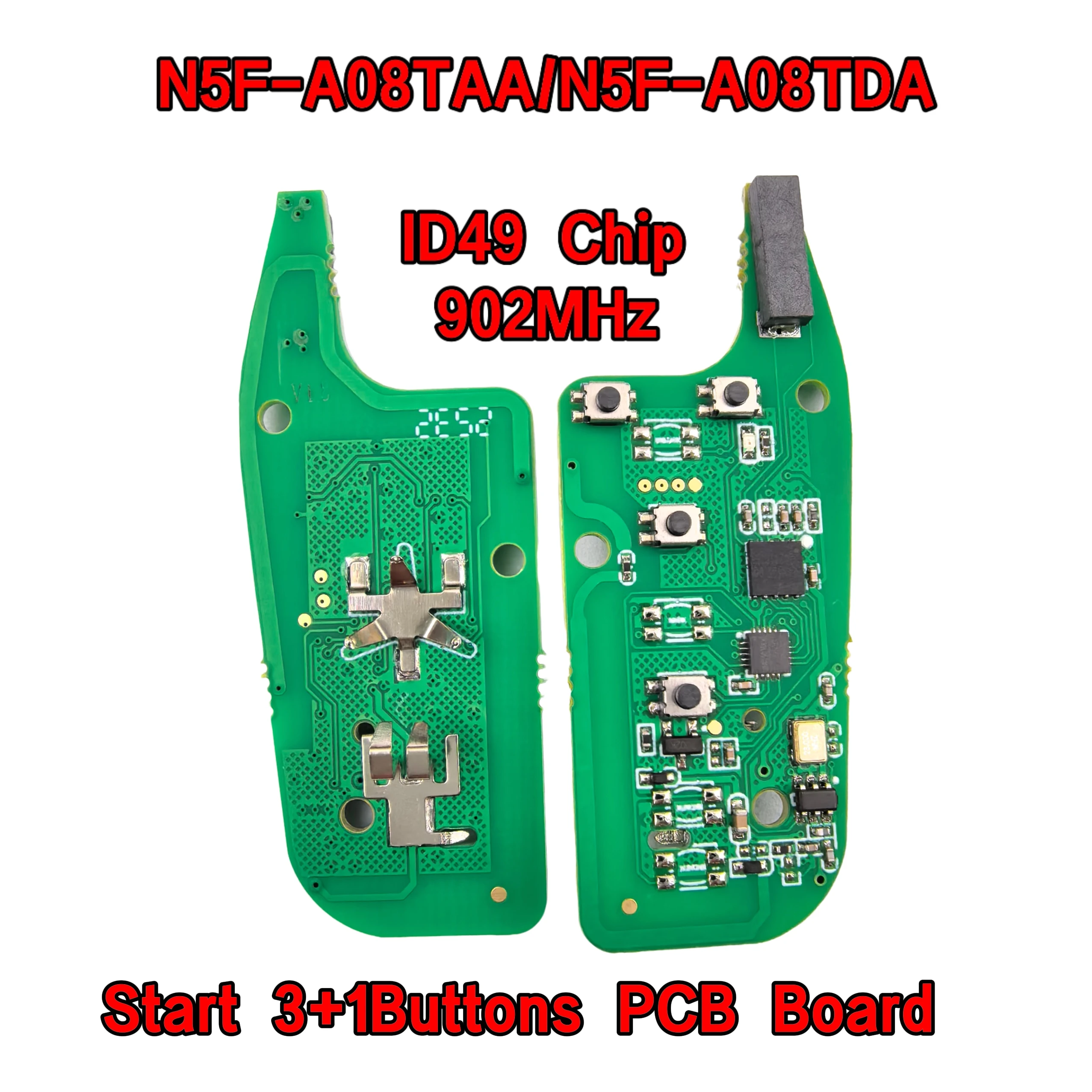Jingxin Fernbedienungs-Flip-Autoschlüssel-Leiterplatte für Ford PCB Fusion 2013-2016 3/4 Tasten 315MHz FCC ID: N5F-A08TAA N5F-A08TDA 5923667 – Detail 6