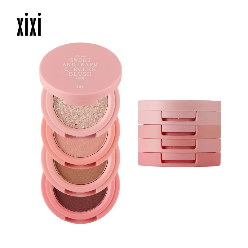 Four layers matte bento eyeshadow Palette Waterproof Shimmer Long-lasting Eye Shadow Pearlescent Diamonds Highlighter Eye Makeup