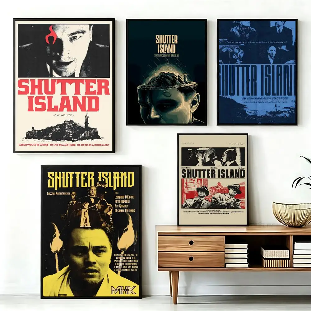 movie Shutter Island Poster  Poster HD Printing Fresh and Nordic Home Decor Wall Art for the Living Rooms Hallways Gift Giving