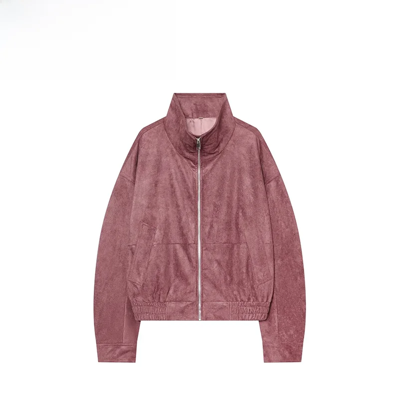 Fashionable Versatile Pilot Jacket Outerwear Women's Standard Fit Polyester Long Sleeve Regular Length Autumn New Arrival