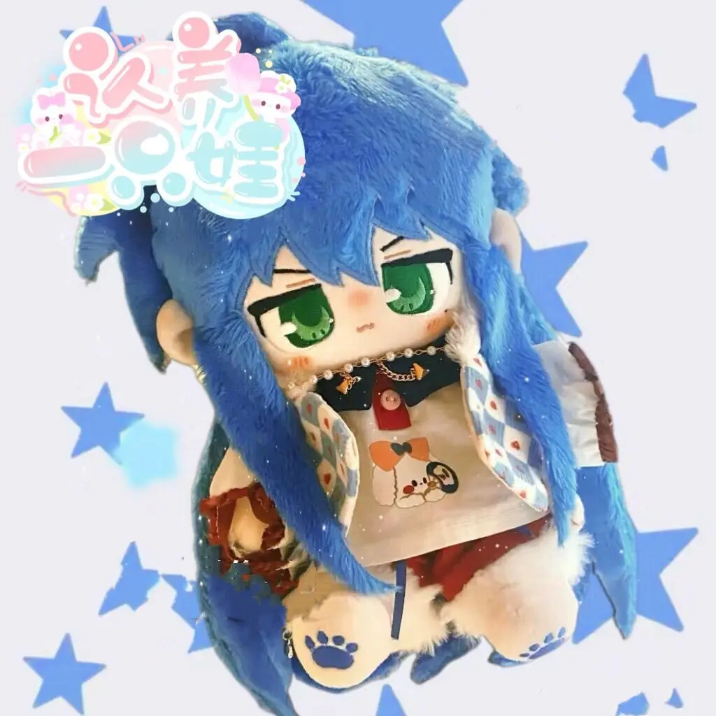 Anime Game Lzumi Konata 20CM Cute Monster CosplayPlush Stuffed Doll Cotton Body Figures Dress Up Plushie Toys Pillow Gift