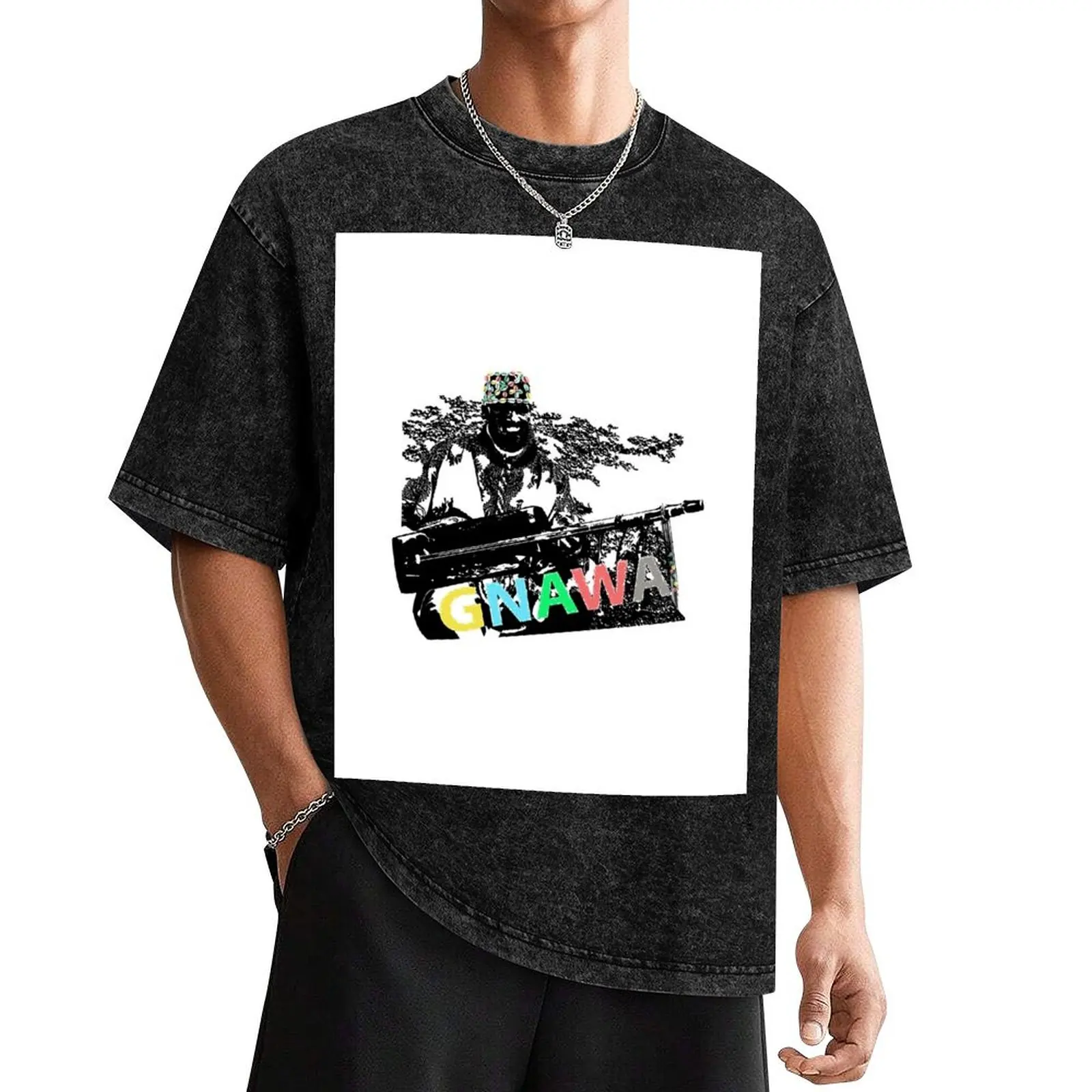 Gnawa : the best spiritual music T-Shirt sublime sweat summer 2025 oversize t-shirts man men graphic t shirts