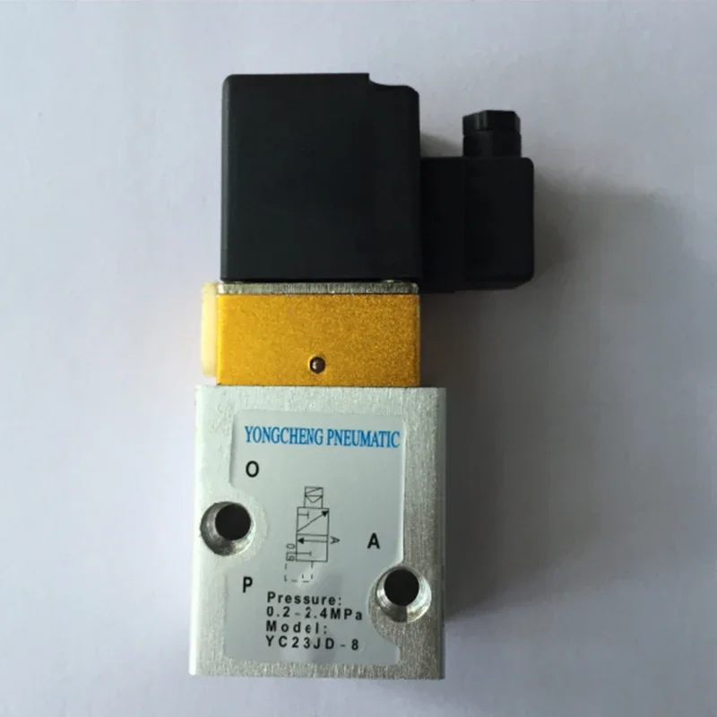 YC23JD-8 Two-position Three-way High-pressure Blowing Valve Special Parts for Bottle Blowing Machine